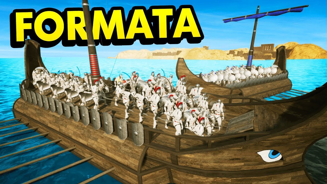 THE UNSTOPPABLE SHIP WALL IN FORMATA (Formata Funny Gameplay)