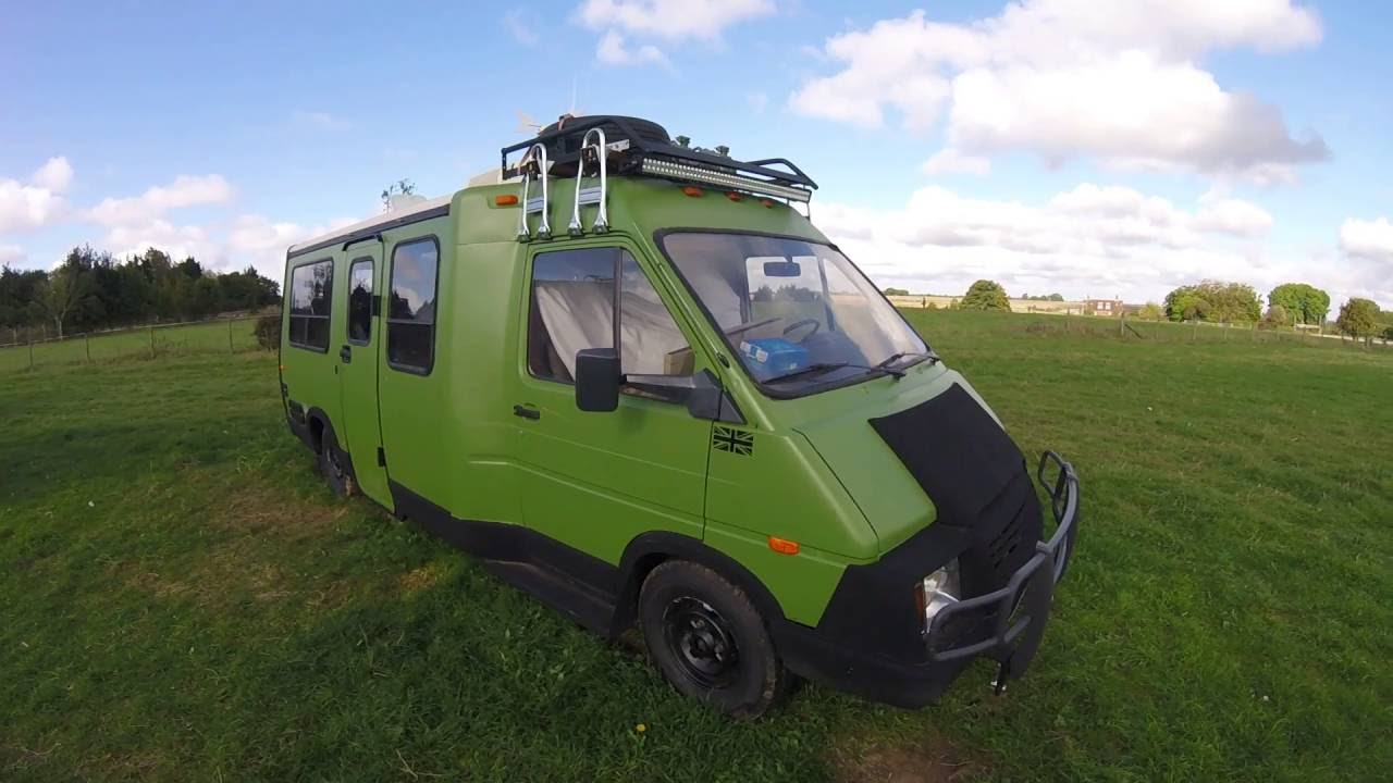 Alternative Living | Our wild camp, off grid motorhome setup