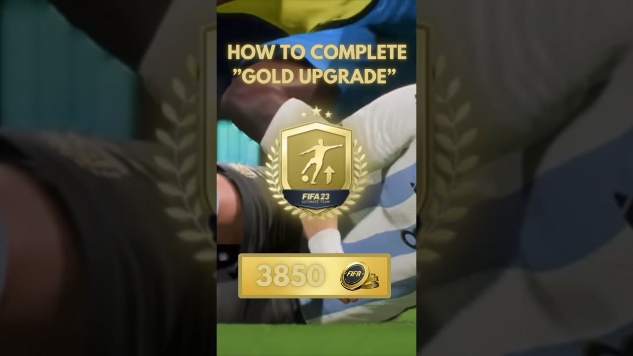 How to complete the gold upgrade SBC #fifa #sbc
