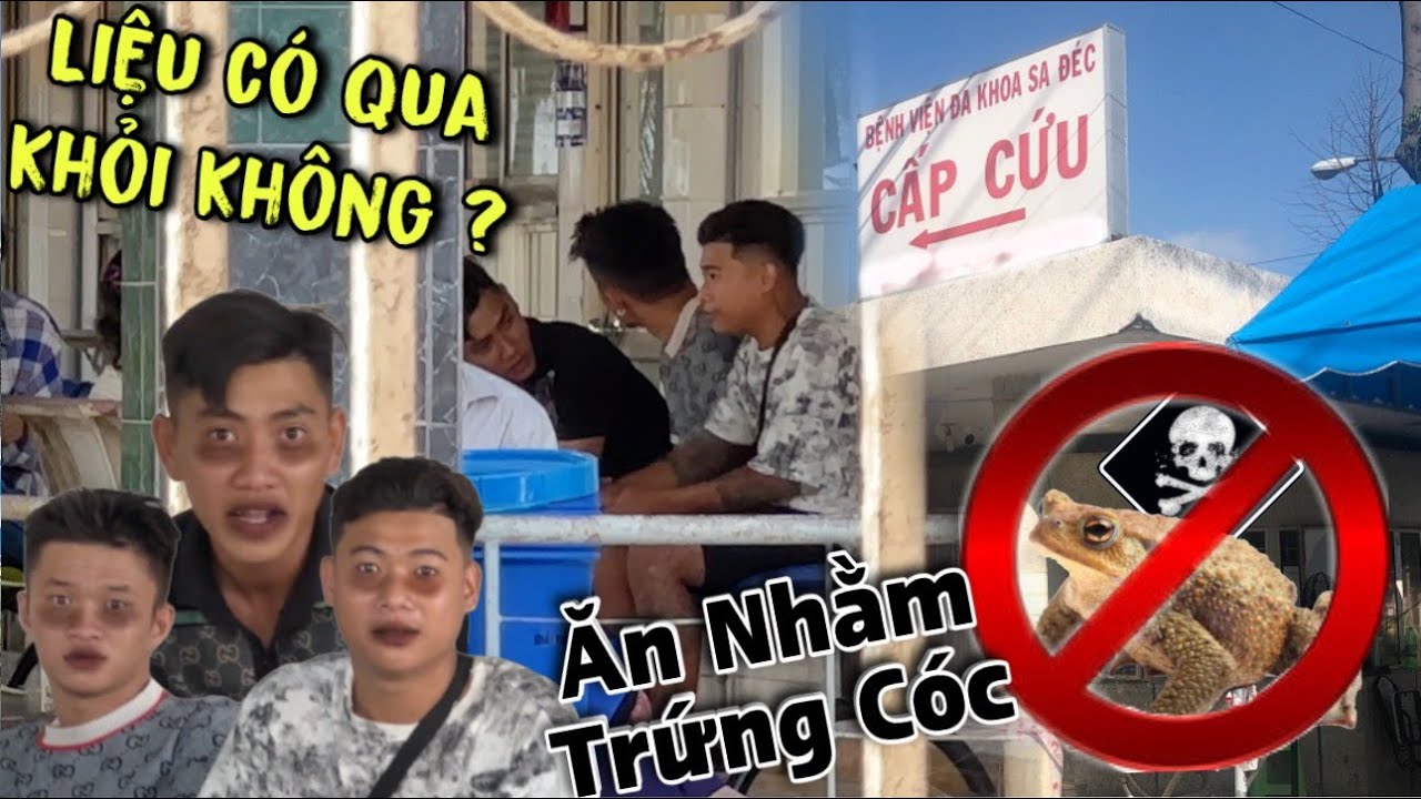 TNB - Mấy Thanh Niên Ăn Nhằm Trứng Cóc Nấu Cháo Và Cái Kết Xuống Bệnh Viện