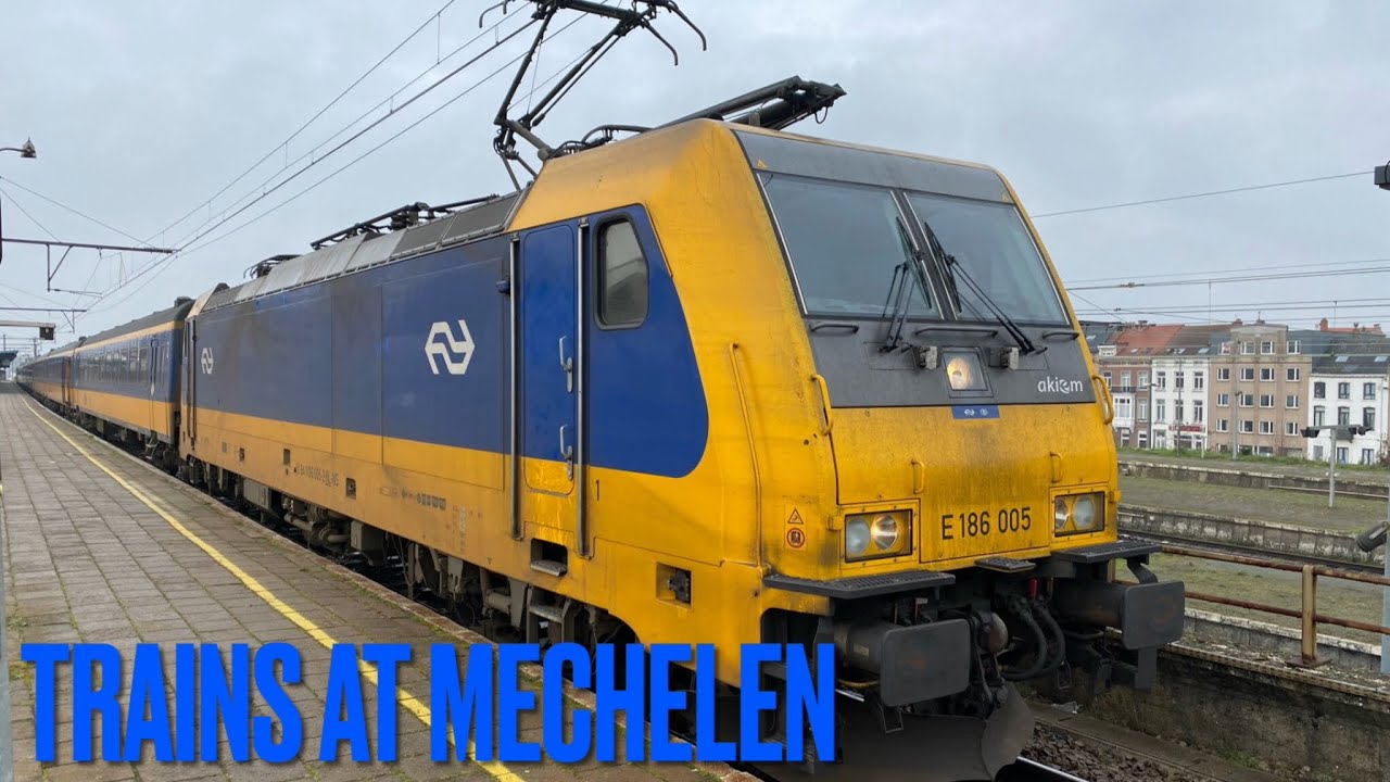 Trains at Mechelen (6/02/21)