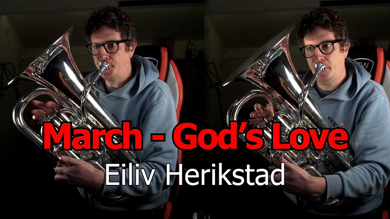 ☝🎺🎧 MARCH - God's Love, Herikstad #euphonium #brass #music #brassband #tuba #trumpet #trombone