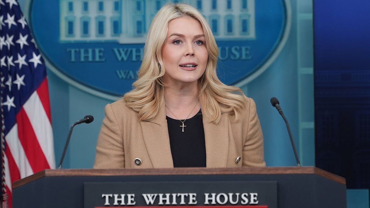 Watch Live: White House Holds Press Briefing As Trump Ramps Up Greenland Rhetoric