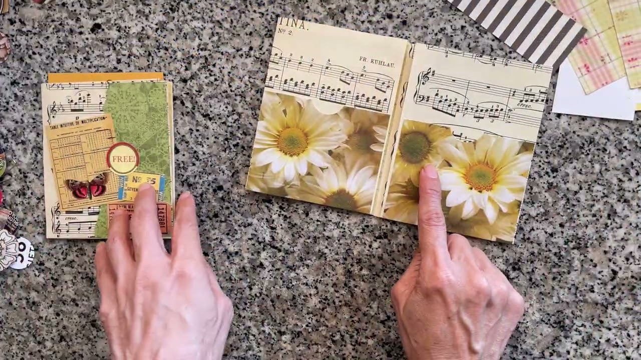 Mini álbum pero estilo Diario de recortes ( junk journal). 