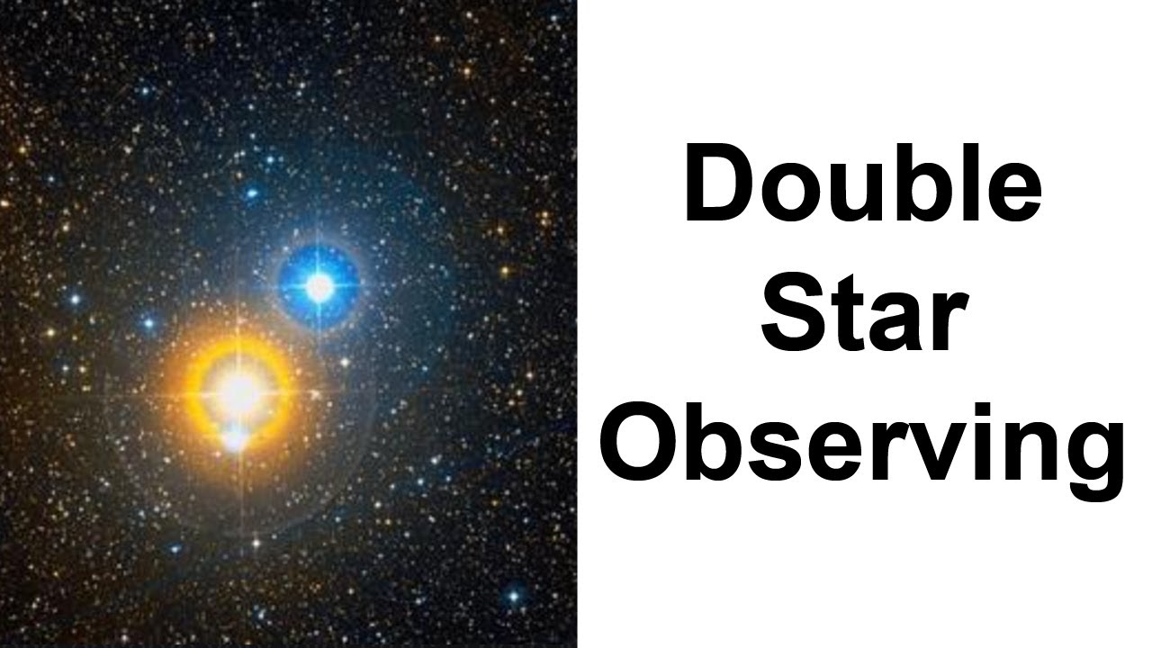 Double Star Observing Intro - Perfect Telescope Objects for the Full Moon / Light Pollution!