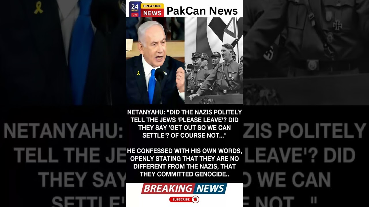 Netanyahu Remarks Spark Intense Debate Over Historical Comparisons | PakCan News