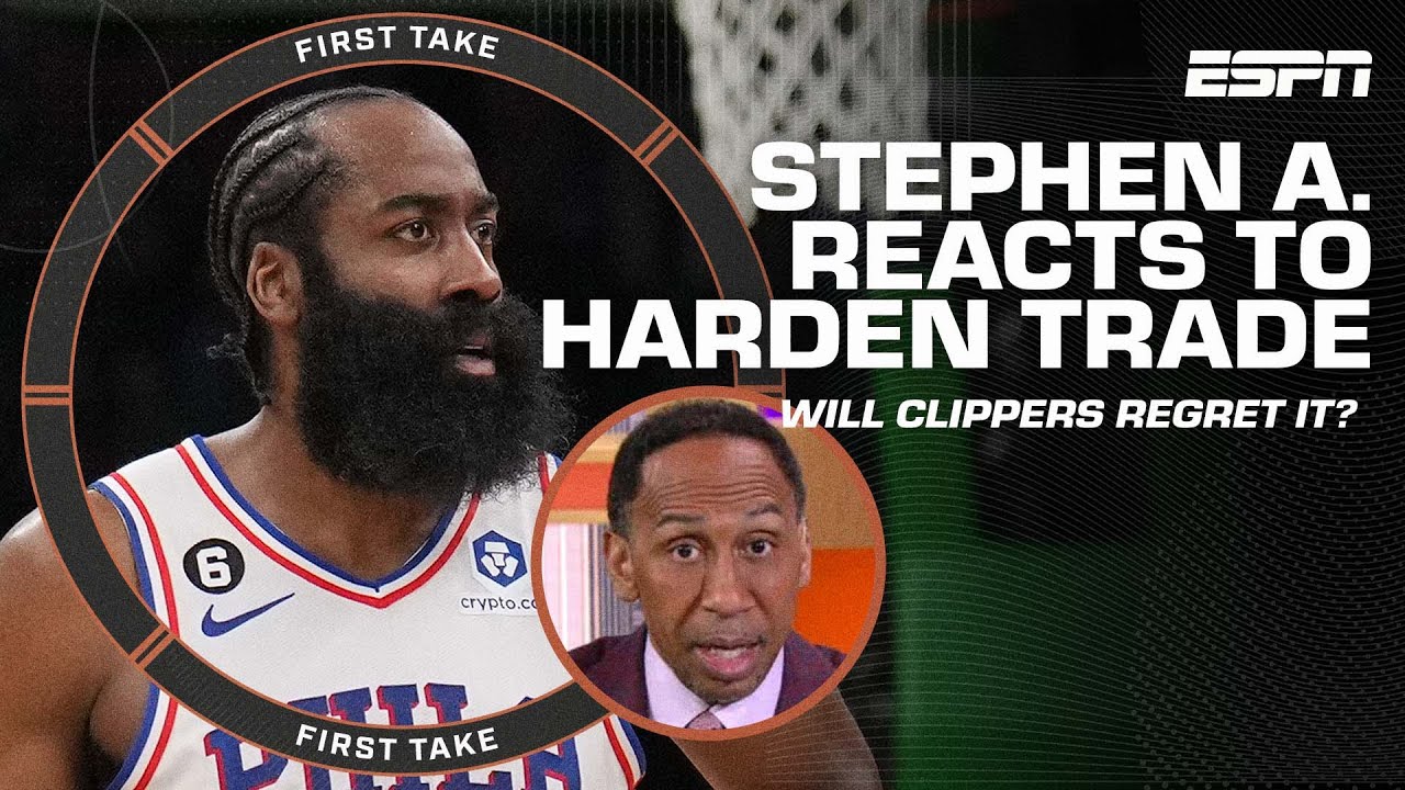 James Harden will be BLAMED if the Clippers stay the same or get worse! - Stephen A. | First Take