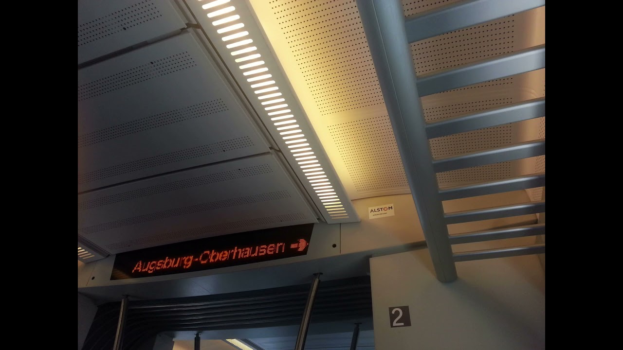 [Fugger Express] Ansagen RE 9 von Ulm HBF bis München HBF