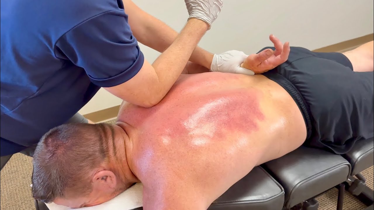 MUSCLE MAN GETS ASMR TREATMENT