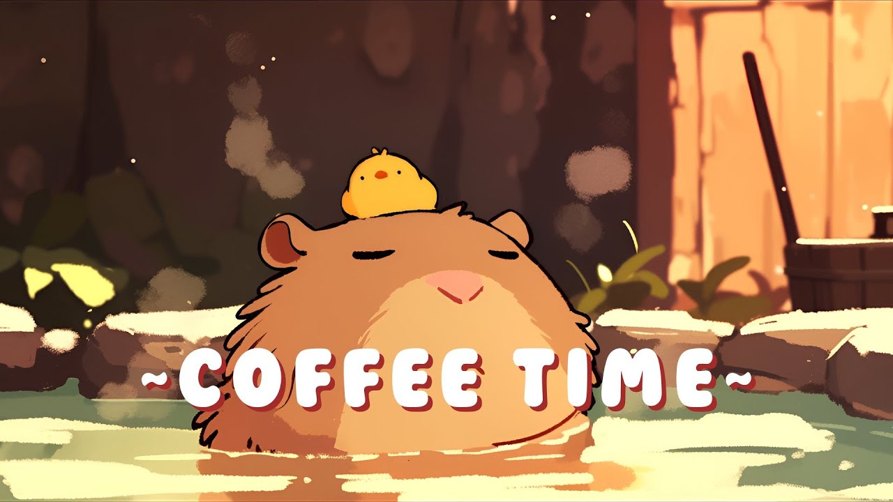 [Extended Mix] Capybara Chill Radio | Peaceful Beats for Studying & Relaxing 🦫 🎵 ✨ | Sleep Aid