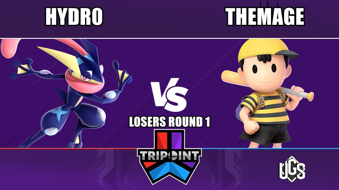 Tripoint Smash: The Finale - Losers Round 1 - Hydr0(Greninja) Vs. theMage(Ness)