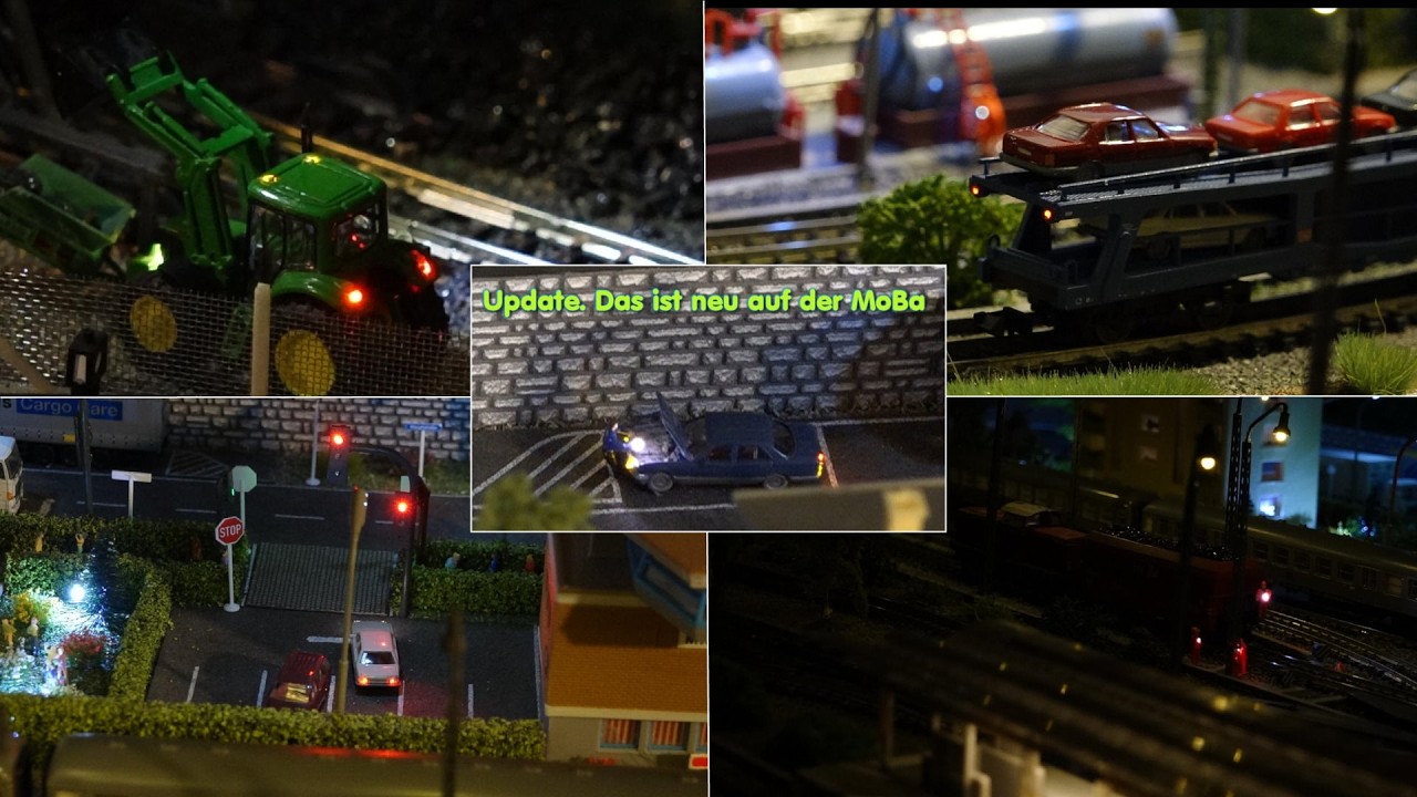 Update; das ist neu auf meiner MoBa. Modelleisenbahn Spur N