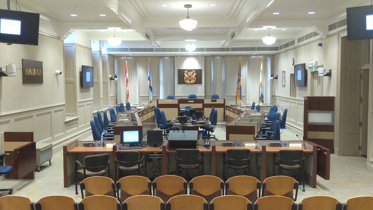 Haliax City Hall Council Chamber