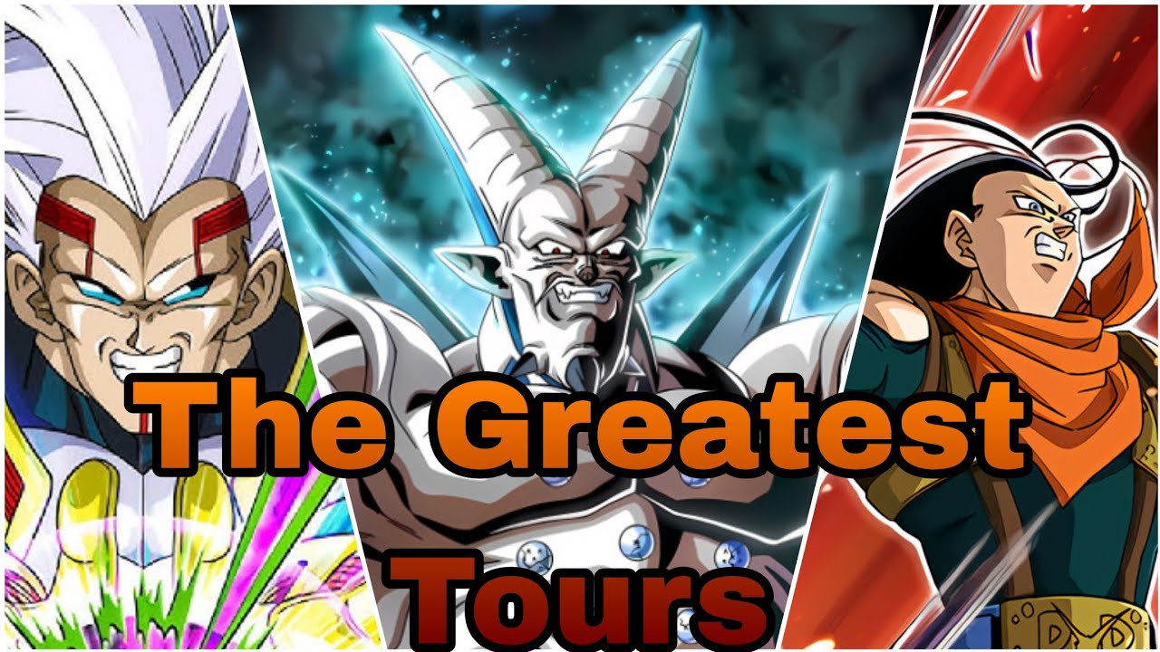 The Greatest Tours. All Bosses. DBZ Dokkan Battle.