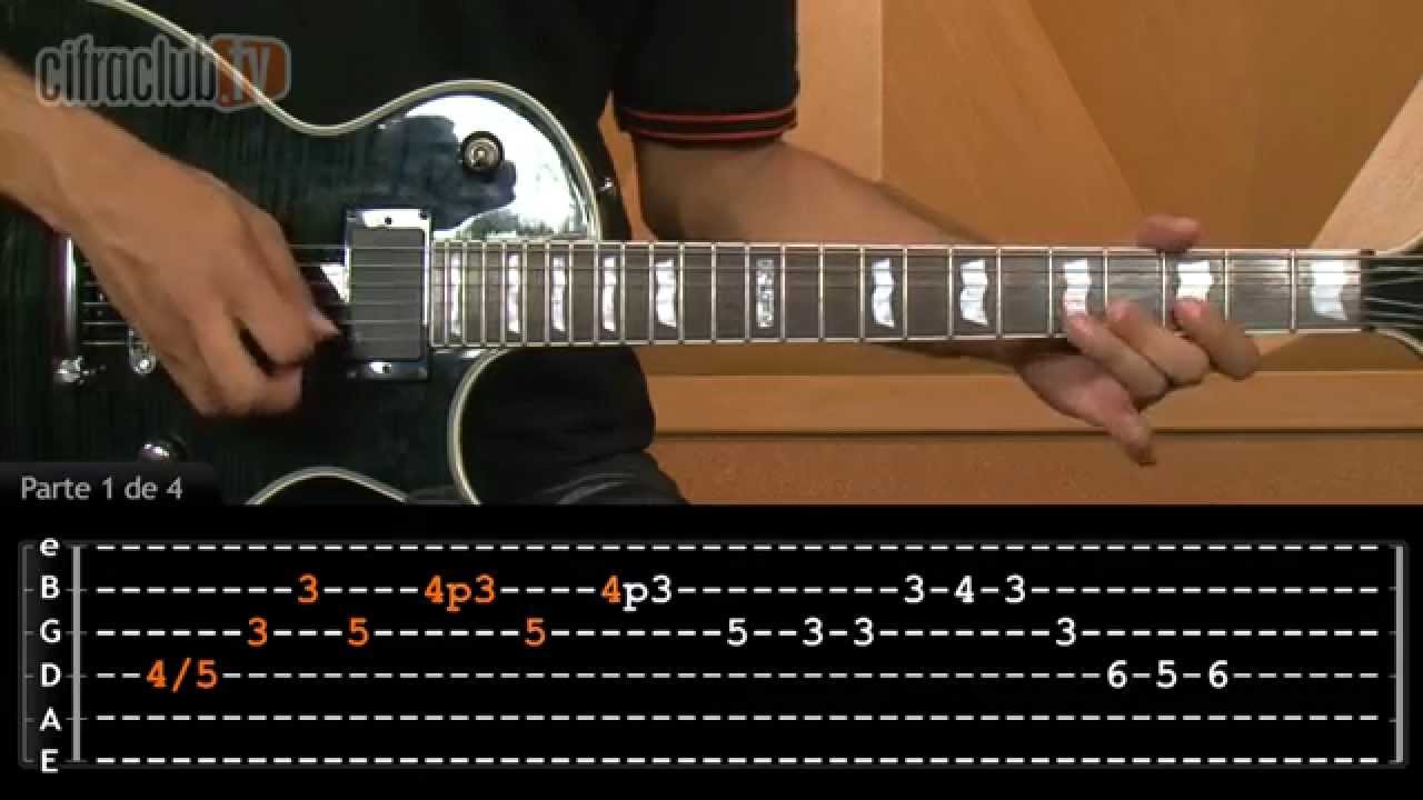 Detroit Rock City - Kiss (aula de guitarra)