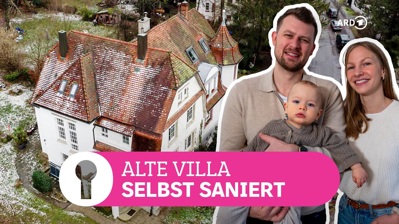 Ungeplante DIY Sanierung: Junge Eltern kämpfen gegen Kosten, Chaos & Co | ARD Room Tour