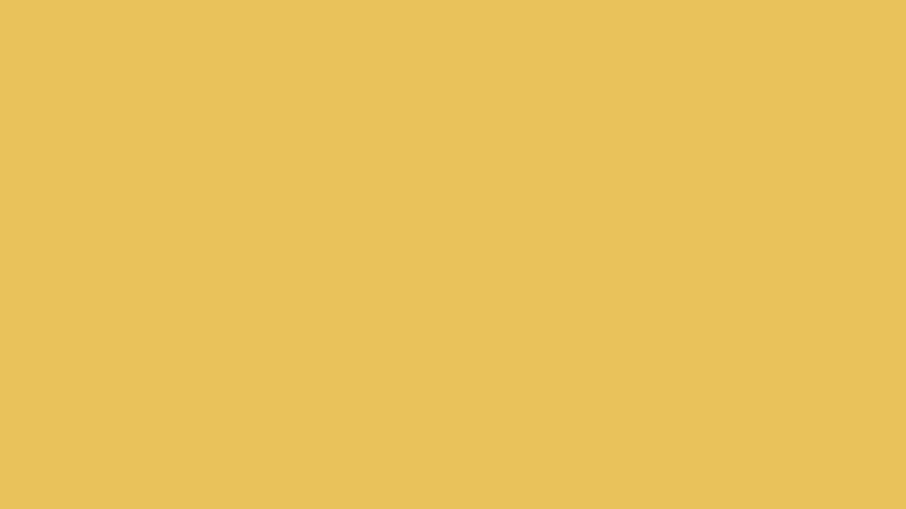8 hours of Pantone Mimosa yellow light: bright cheerful morning ambience (#F0C05A)