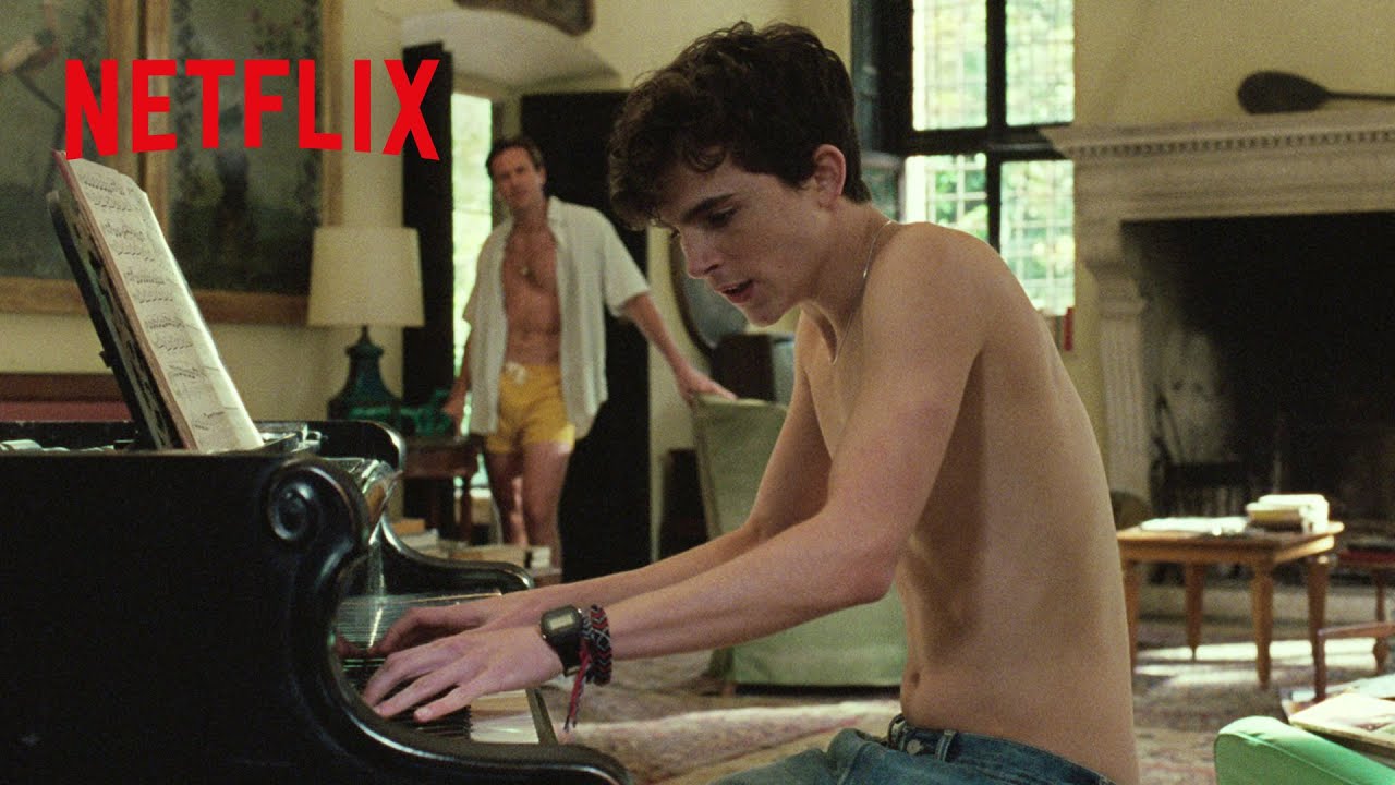 ティモシー・シャラメ – ひと夏のロマンスへと導くピアノ演奏 | 君の名前で僕を呼んで | Netflix Japan