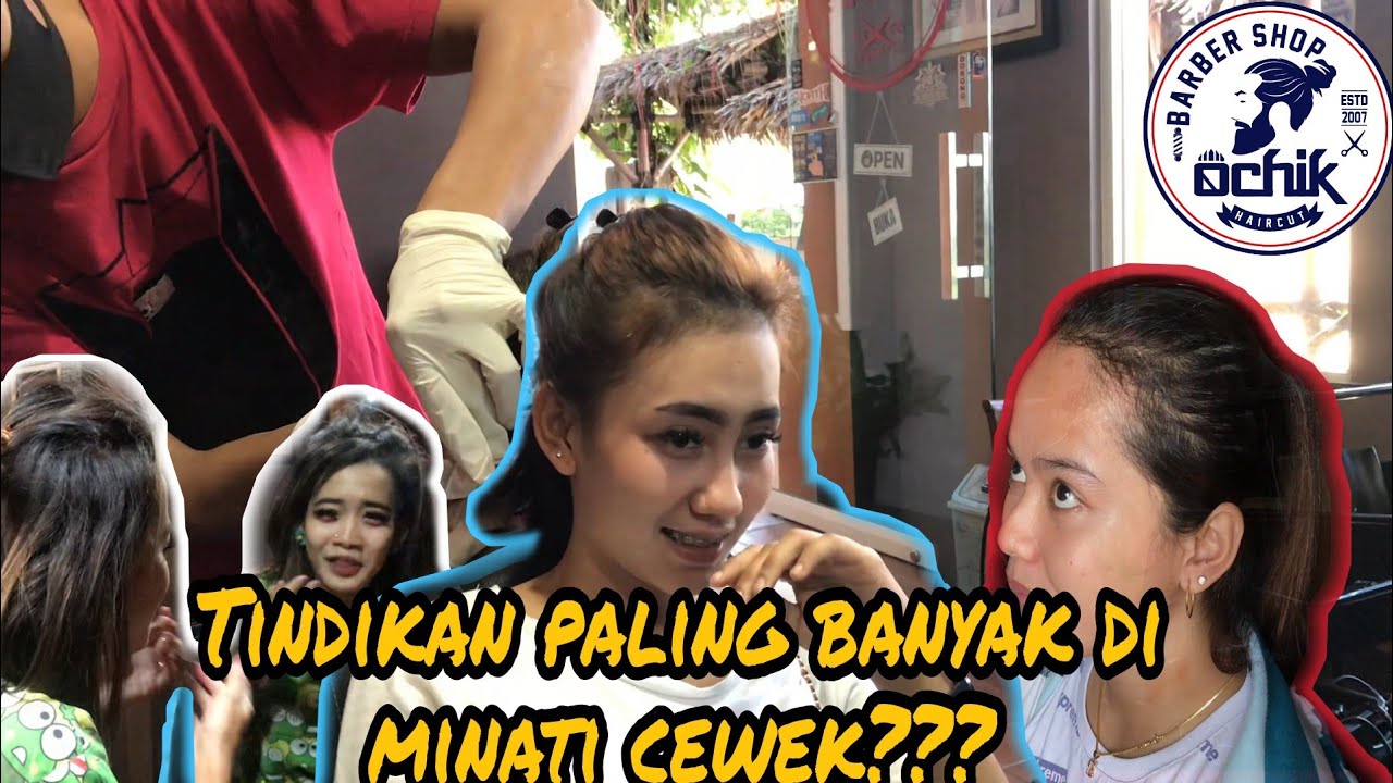 3 cewek cantik sekaligus ketagihan di piercing....😎😎 | by ochik barbershop