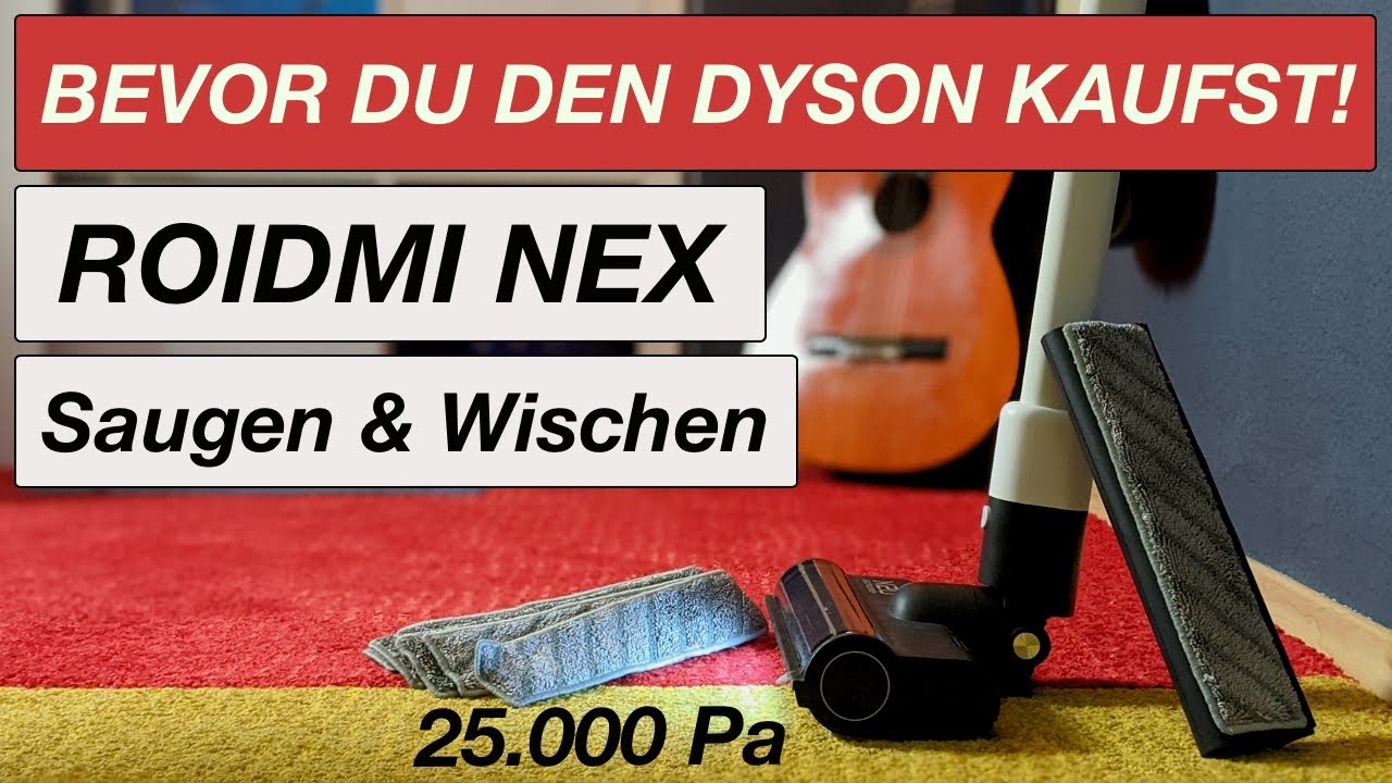 ROIDMI X20 - Saugen und Wischen in einem Gerät - Besser als Dyson!?