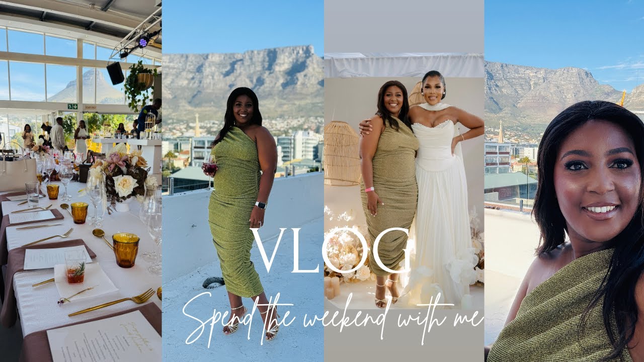 Family vacation, Traveling to Cape Town, Sine Gugu Luncheon