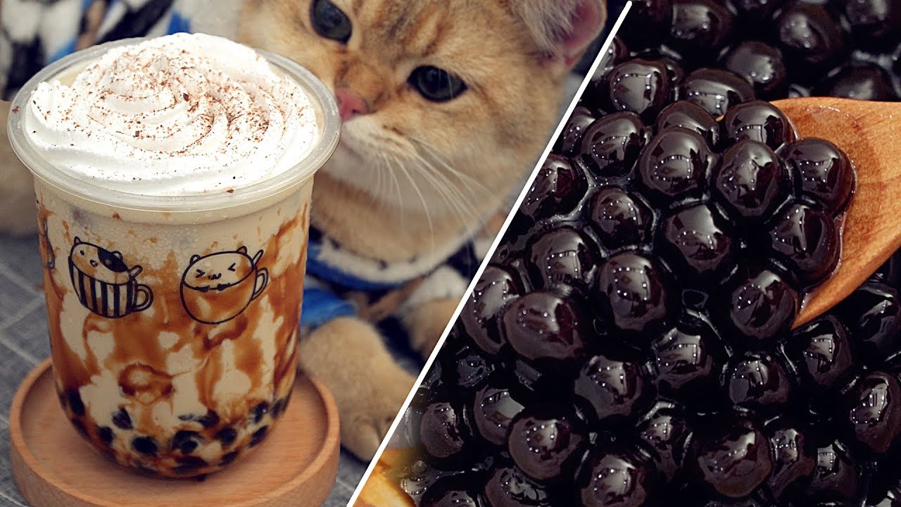 Жемчуг тапиоки и пузырьковый чай [Легкий рецепт] Tapioca Pearls & Bubble Tea [Recipe]