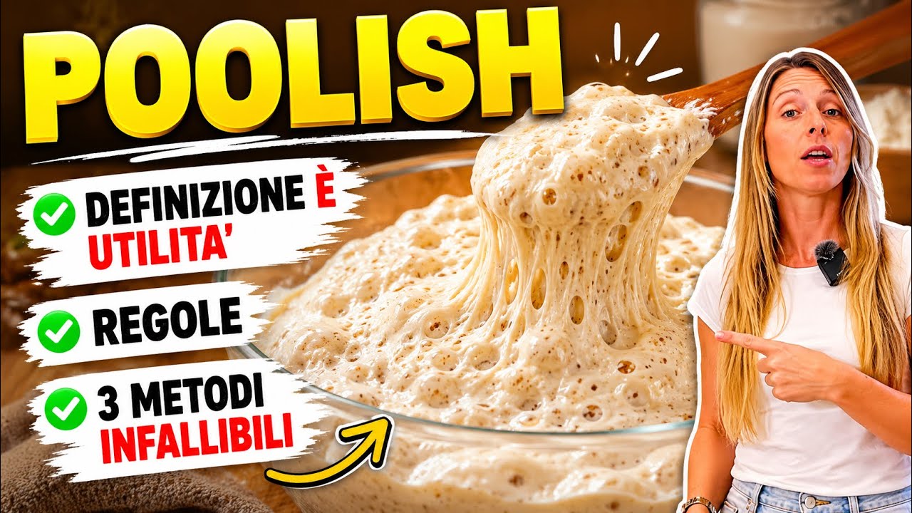 Prefermento poolish formula e 3 metodi per farlo 
