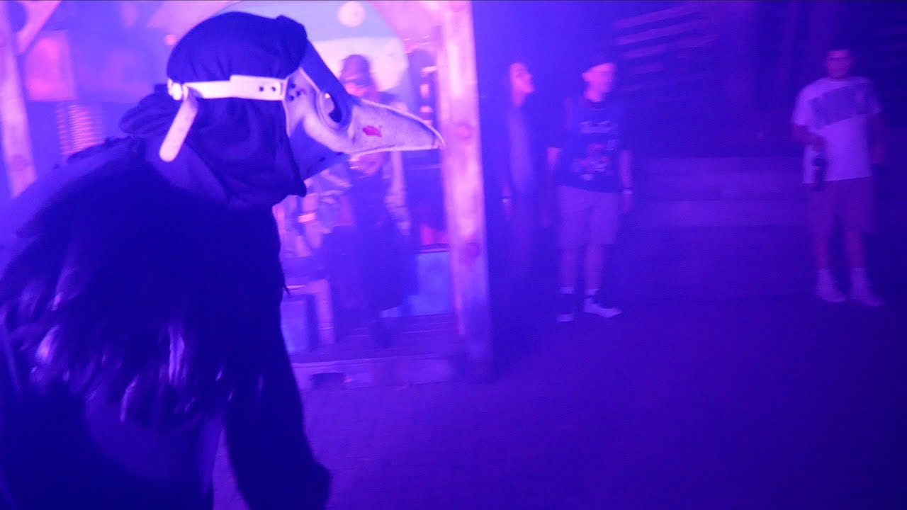 Ironworx 4K Scare Zone Walkthrough Kings Dominion Halloween Haunt 2018
