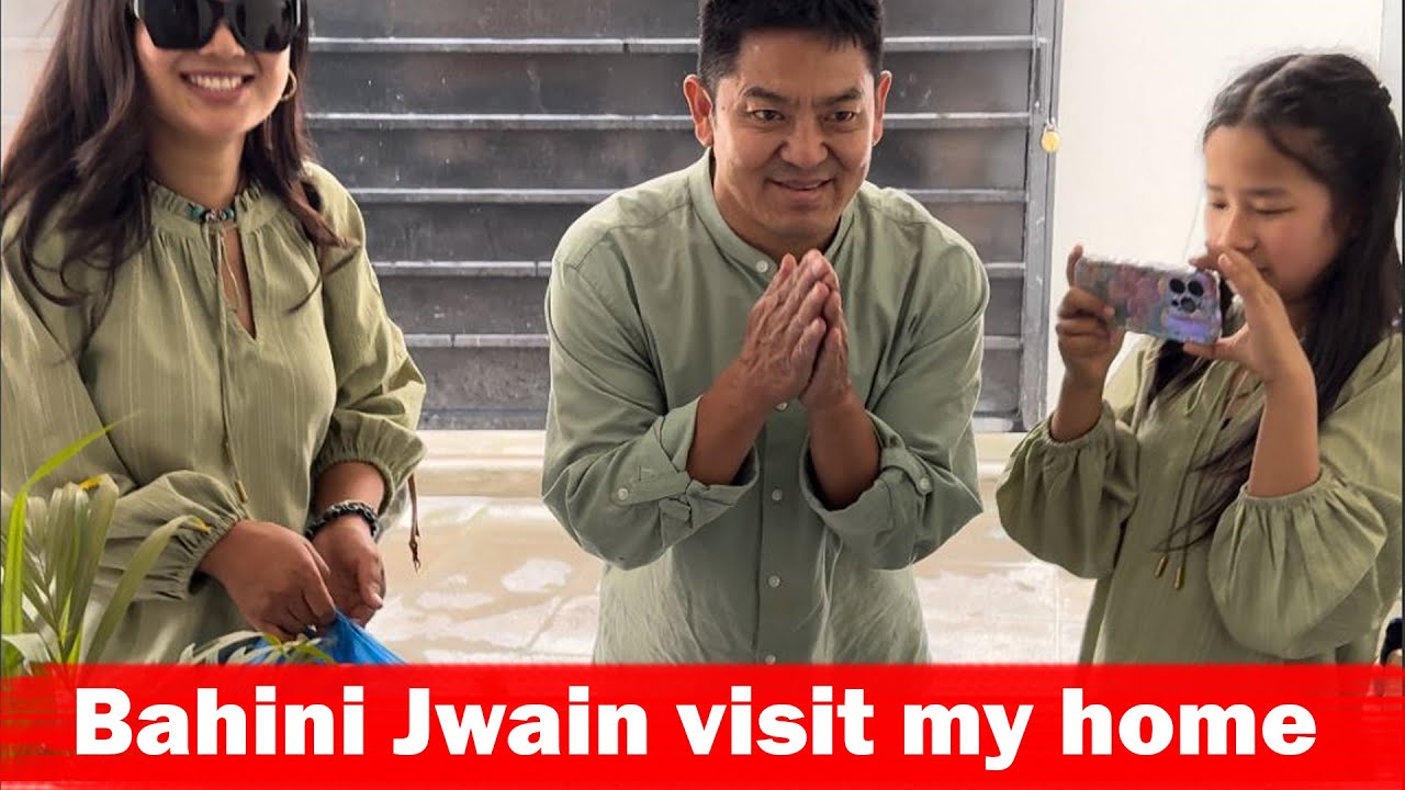 हैट! बहिनी ज्वाईँले कोठा भरिने गिफ्ट ल्याएर आउनुभो @SrijanaNingleku visits my home with Jwain&Family