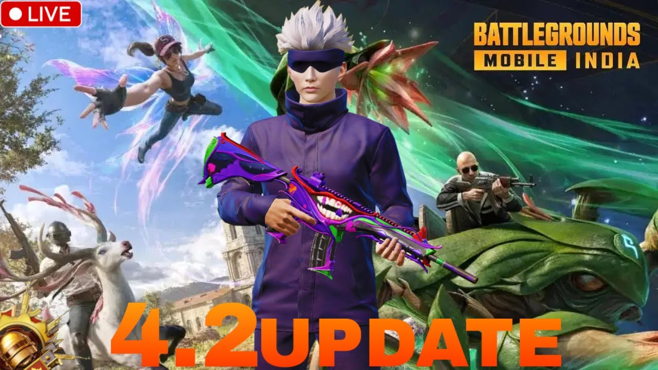 🔴 BGMI 4.2 UPDATE LIVE  || HAPPY  REPUBLIC DAY