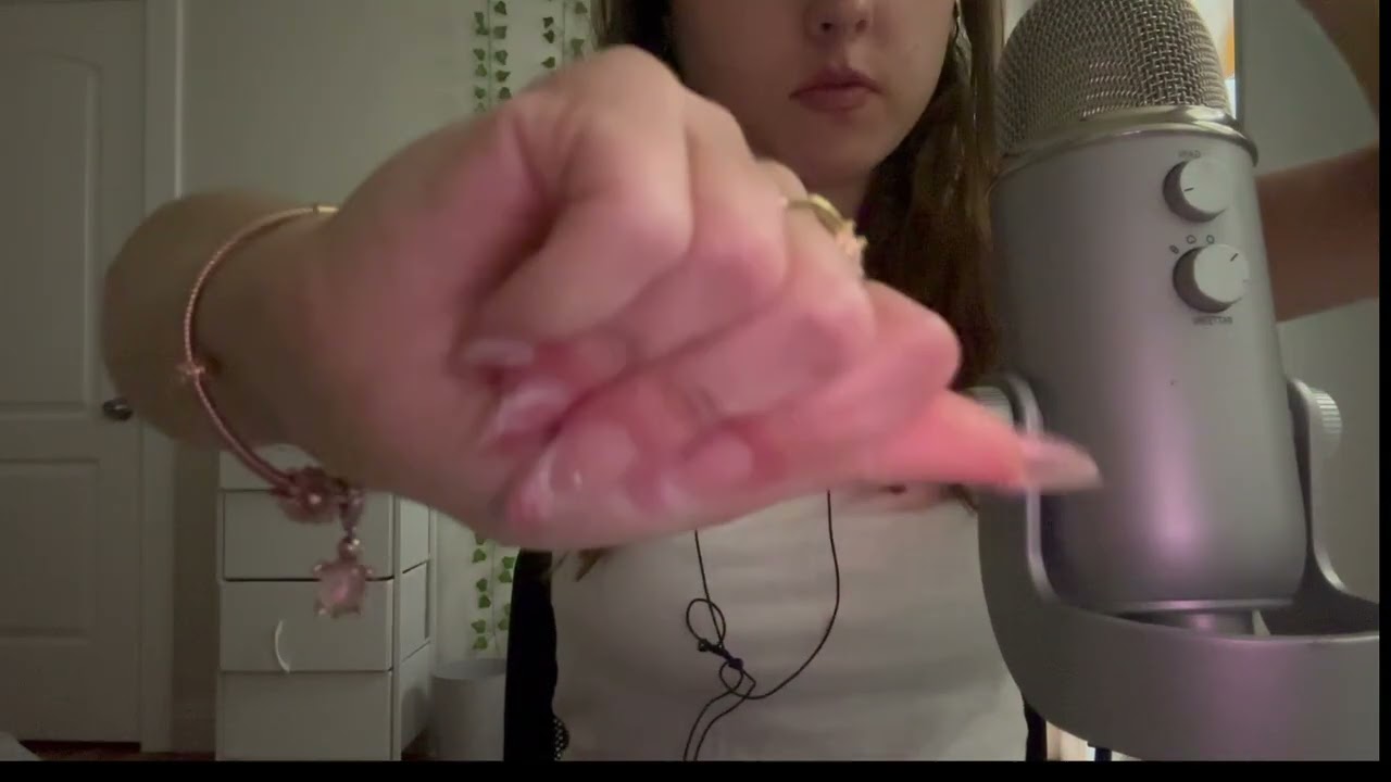 ASMR lotion hand sounds, jewelry sounds, finger fluttering | custom for fernando