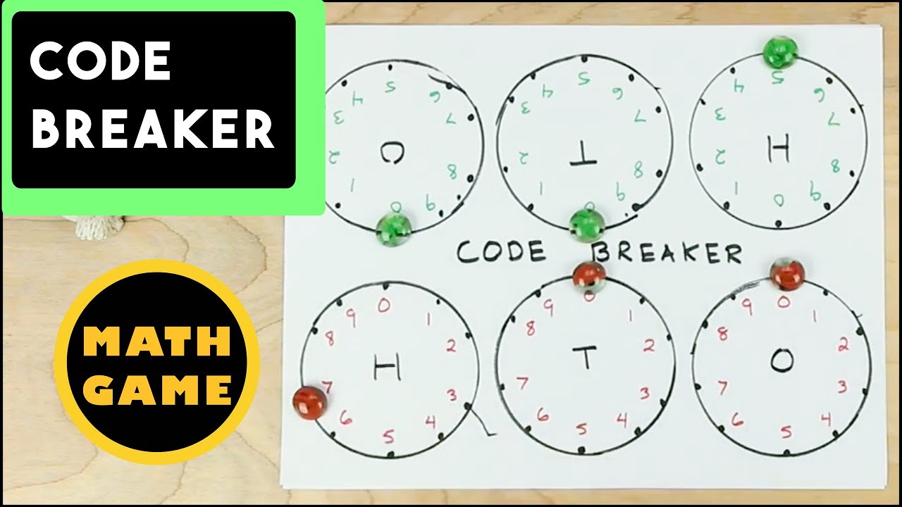 Math Game Code Breaker- Build a Game