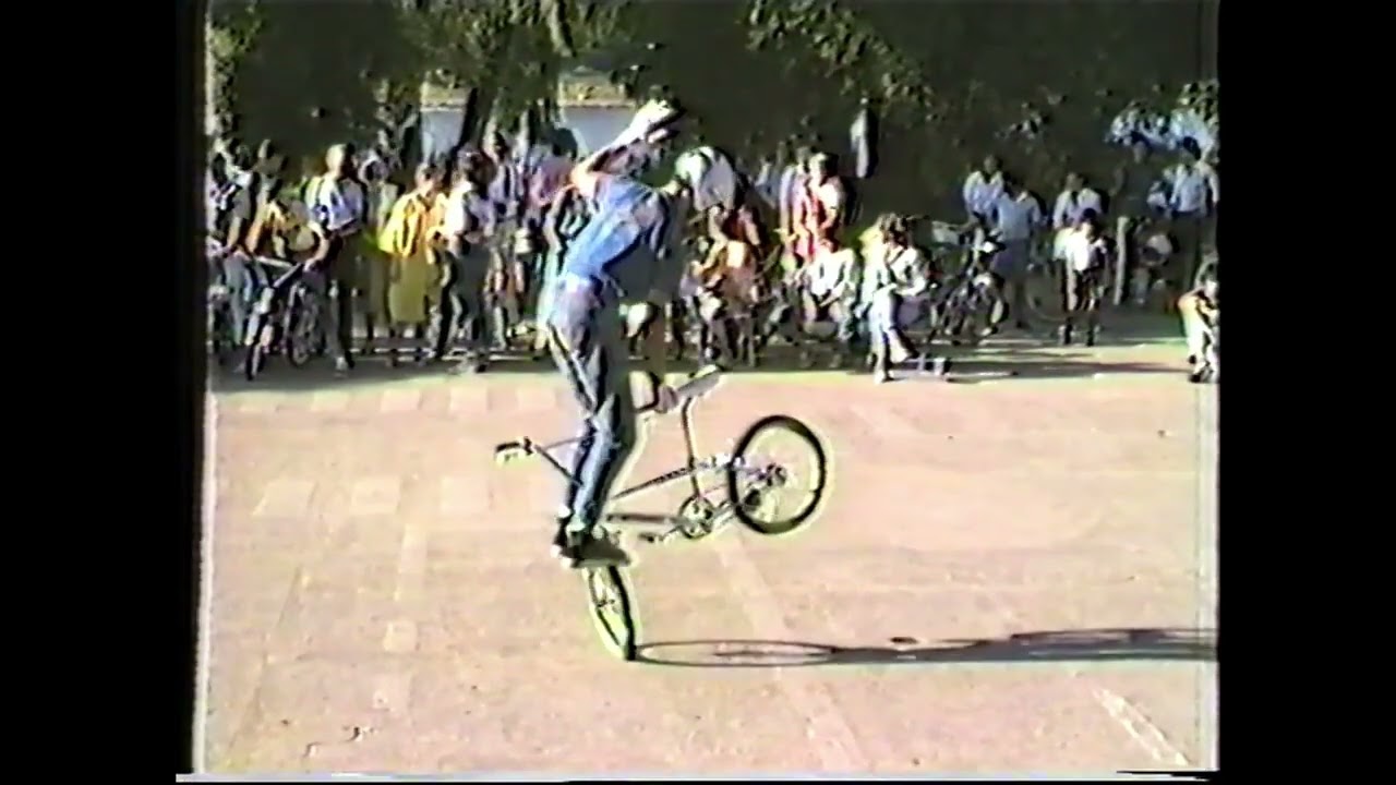 Oliver Otten – BMX Flatland im Kölner Jugendpark, 1985