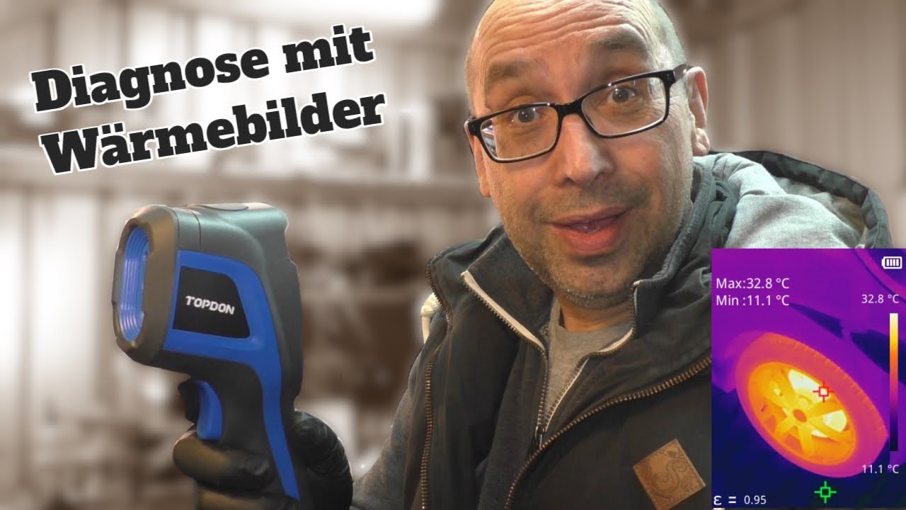 Diagnose mit Wärmebildern - Topdon TC004