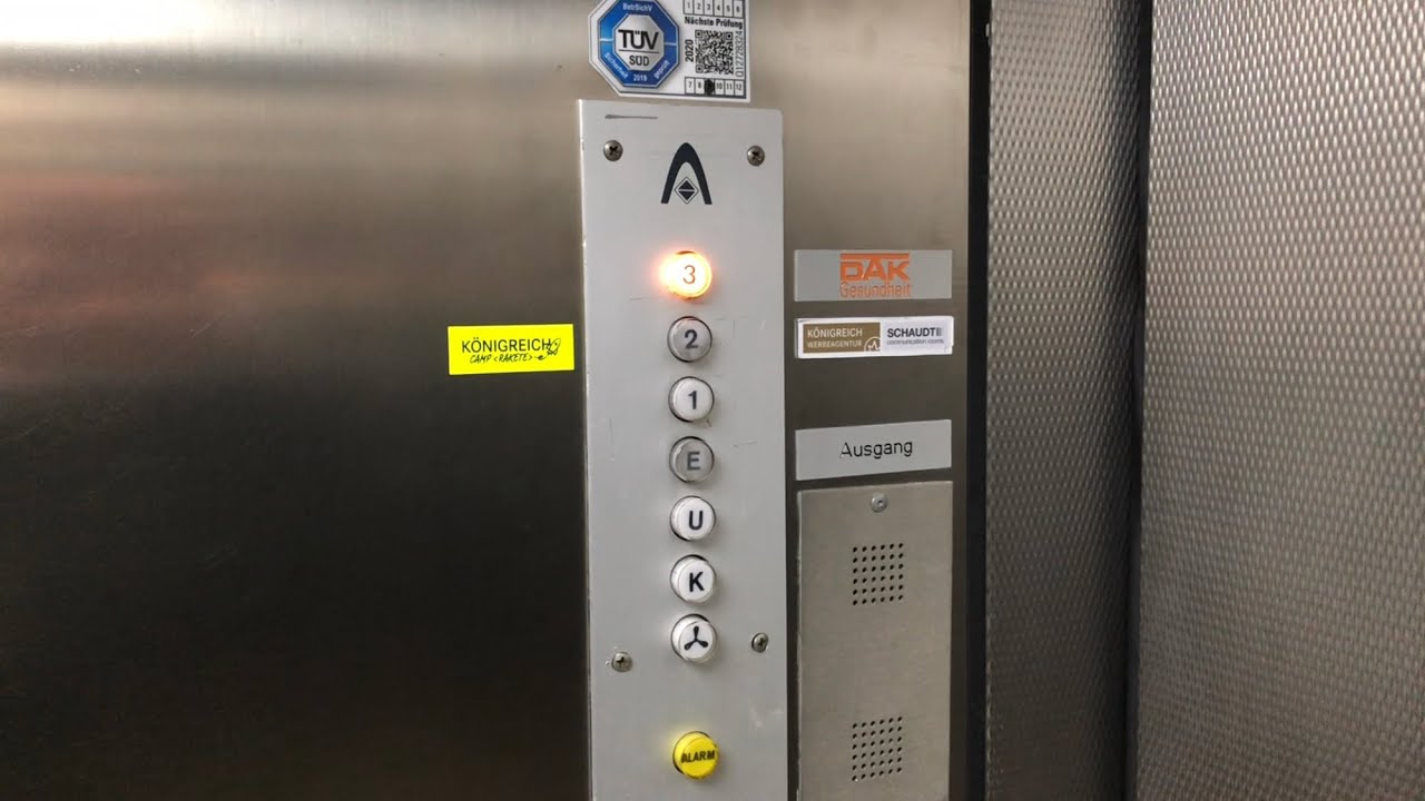 Original 1975 R.Stahl Elevator at Ludwigsburg