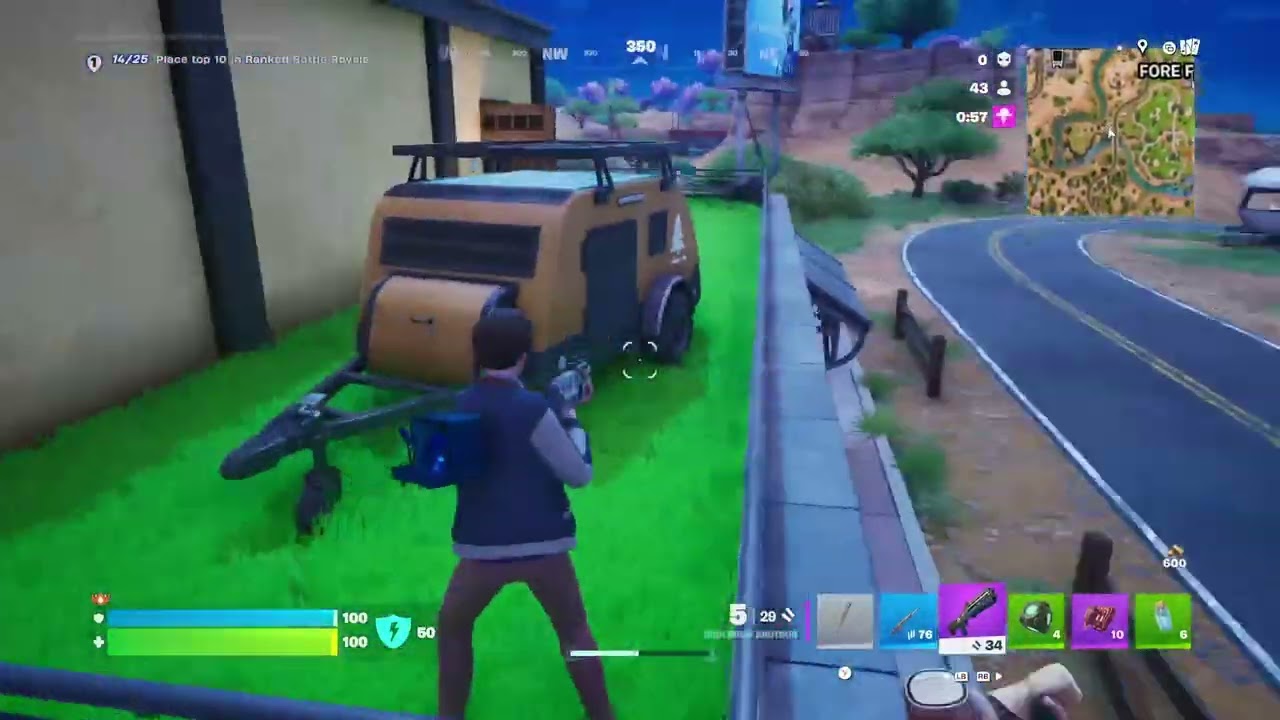 Can I get unreal in fortnite zero build
