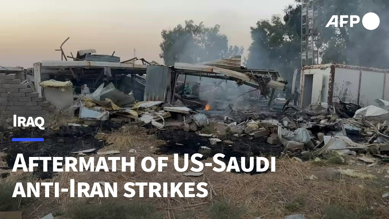 Aftermath of US-Saudi strikes in Iraq | AFP