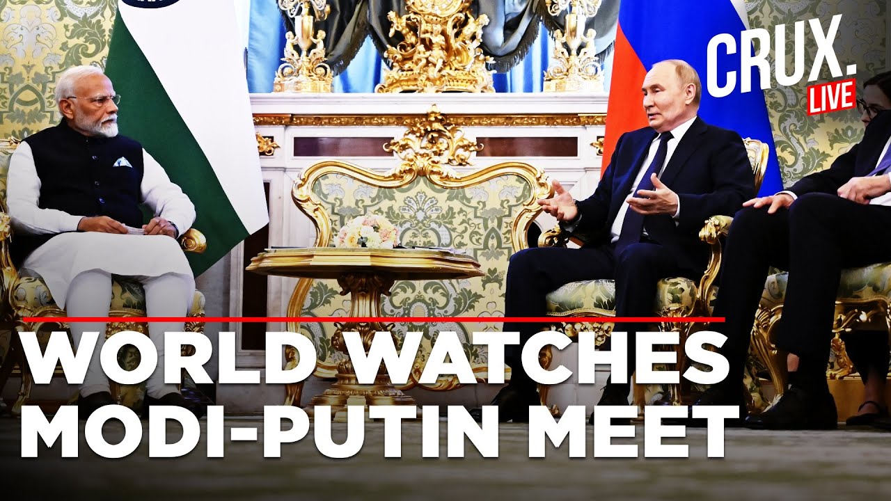 Putin And Modi Holds Talks In Moscow, Hail Deepening Ties Between India And Russia