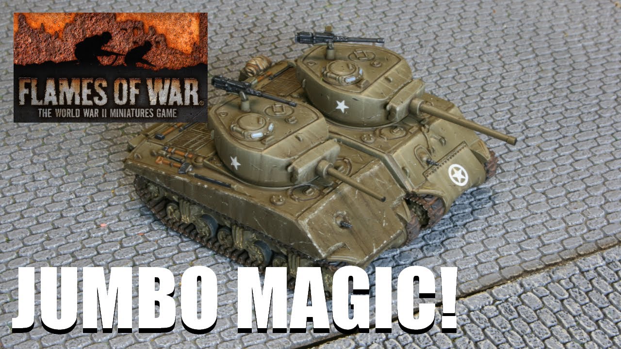 Flames of War Battle Report - Veteran US Shermans vs Zrinyi Tank Hunters