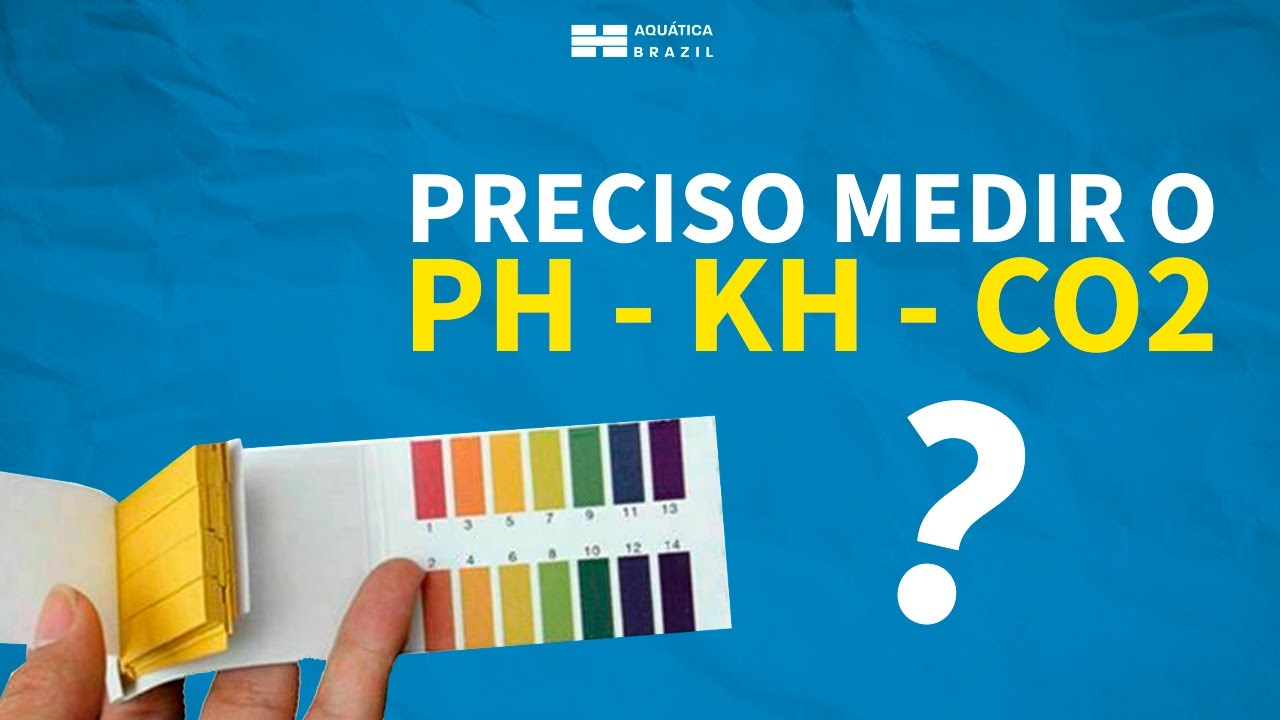 COMO MEDIR O pH, KH e CO2 DO AQUÁRIO? Entenda o porque!