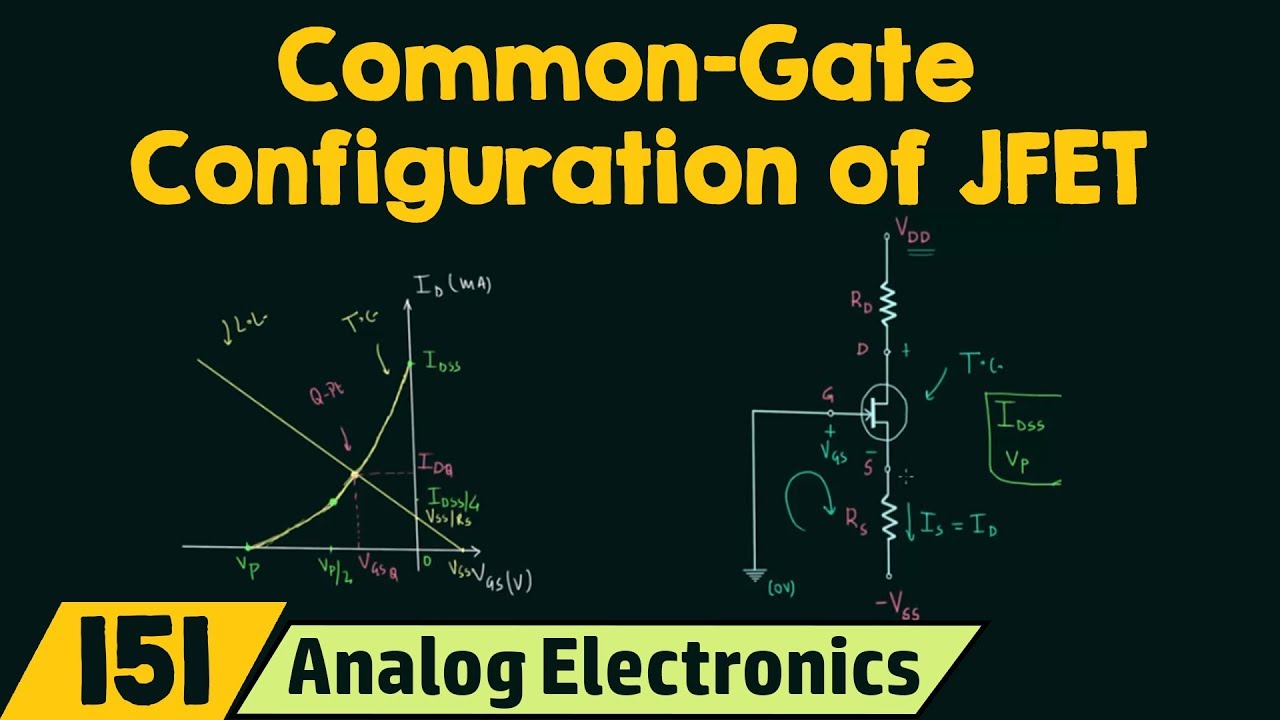 Common-Gate Configuration of JFET