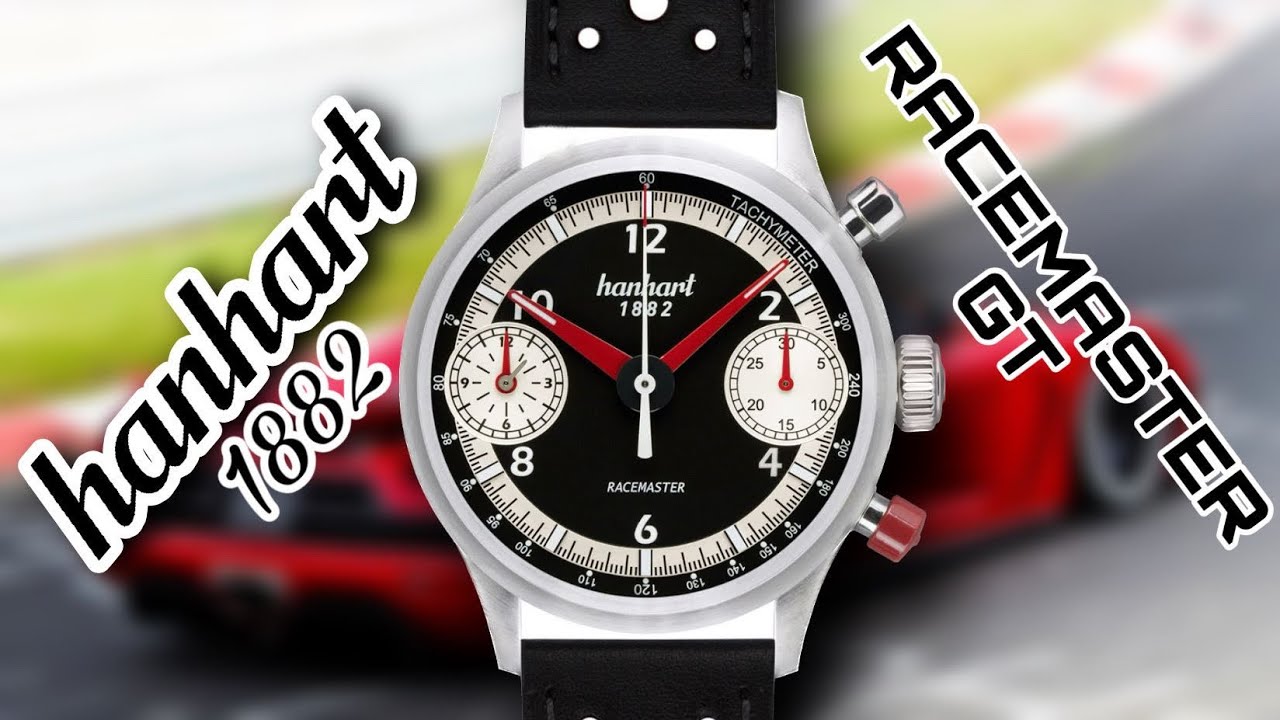 RELOJ HANHART 1882 RACEMASTER GT. UNBOXING de éste cronógrafo automático manufactura Suizo-alemana.