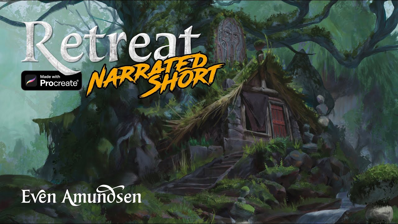 Digital Painting Process: The Retreat | TEGN | Fantasy Art
