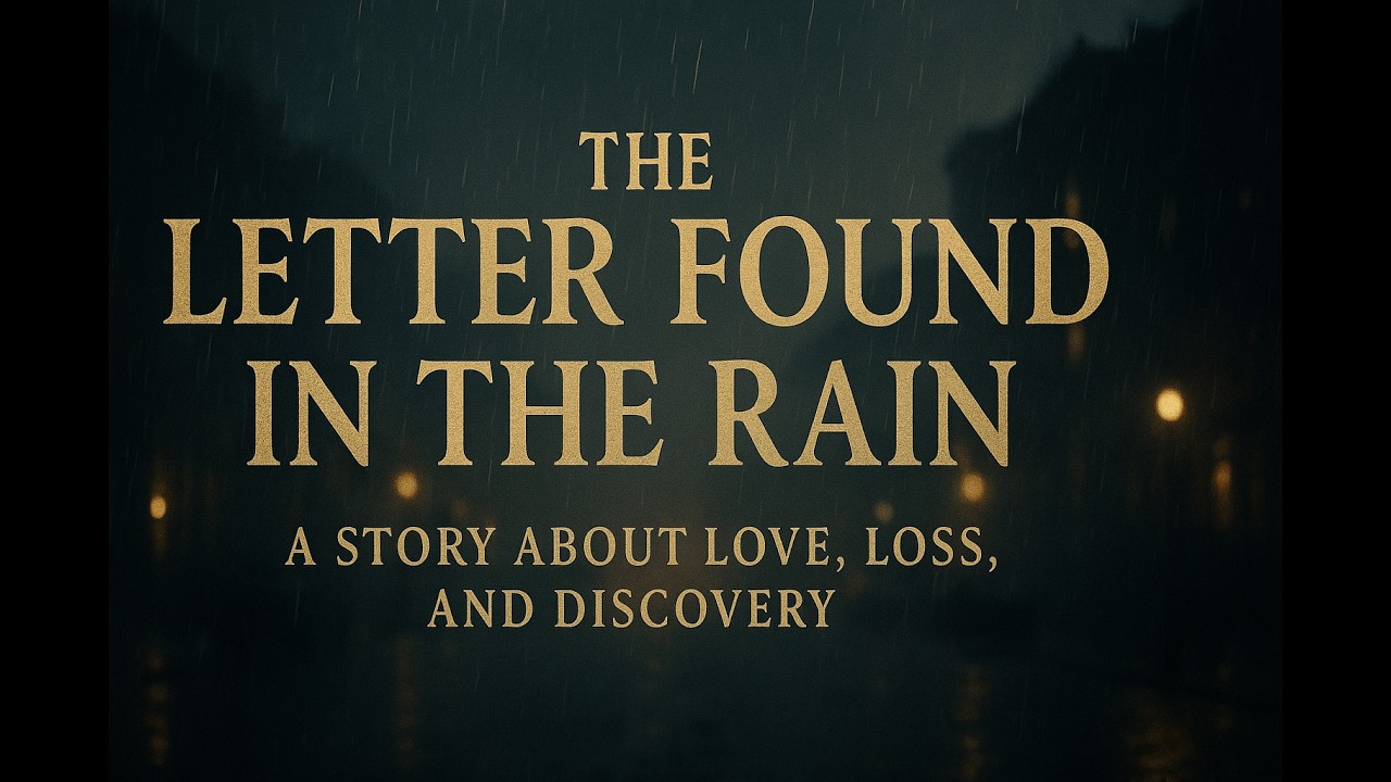 THE LETTER FOUND IN THE RAIN ( Love Story)
