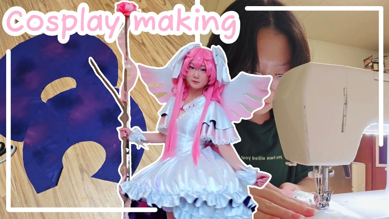 Making my Ultimate Madoka cosplay! | make a costume with me |