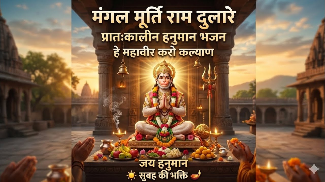 मंगल मूर्ति राम दुलारे❣️🚩🕉️ | हृदय को छू लेने वाला हनुमान भजन🙏🥰 | Mangal Murti Ram Dulare