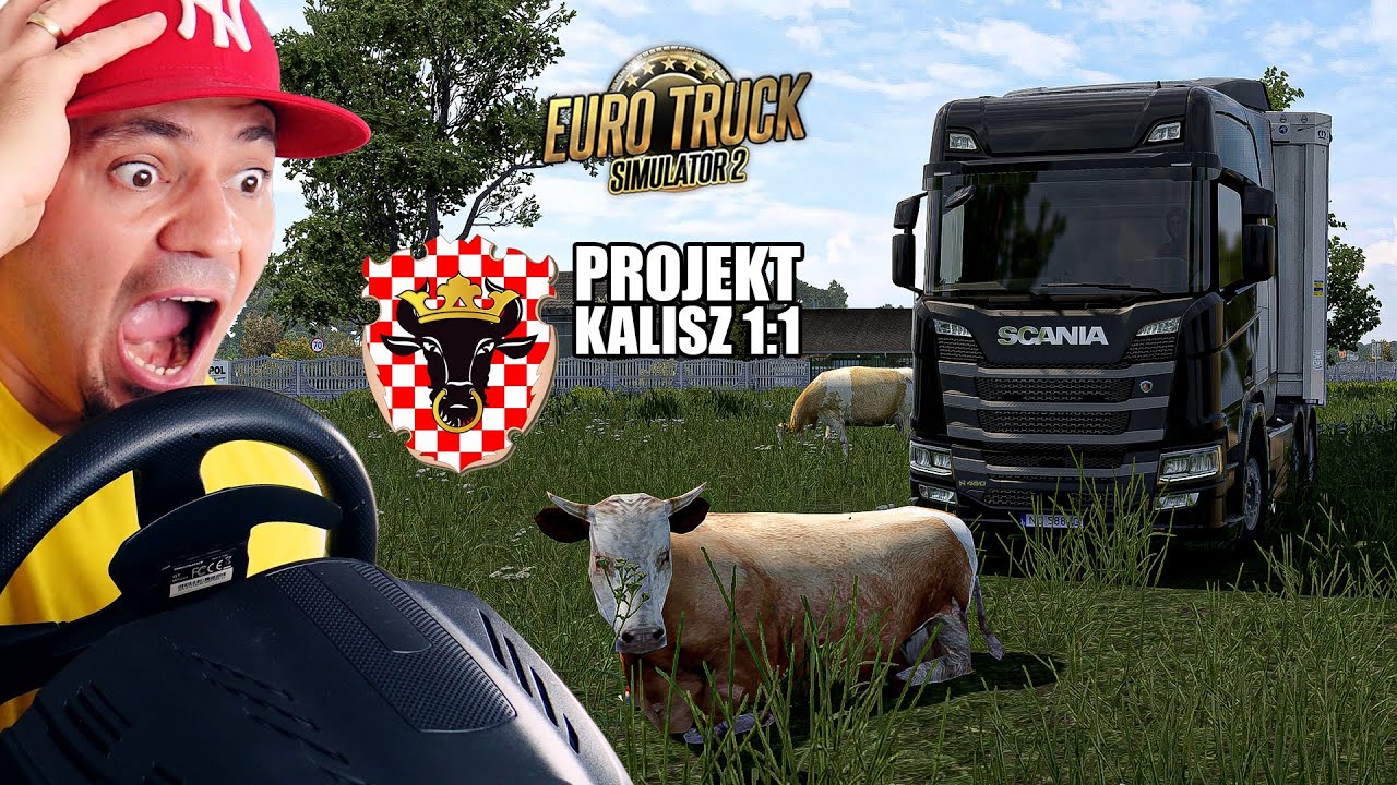 🚛 Przejechałem KROWE w KALISZU *na nowej, polskiej mapie* | Euro Truck Simulator 2