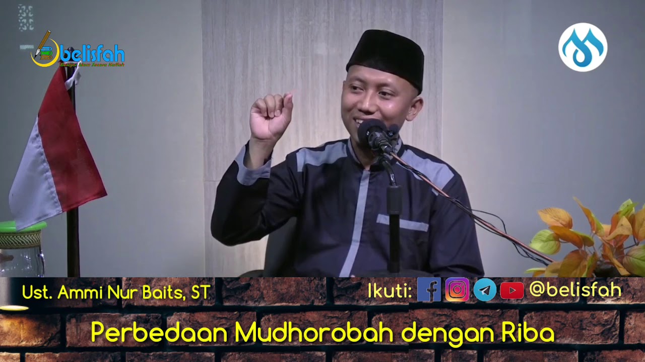 Perbedaan Mudhorobah dengan Riba | Ust. Ammi Nur Baits, ST