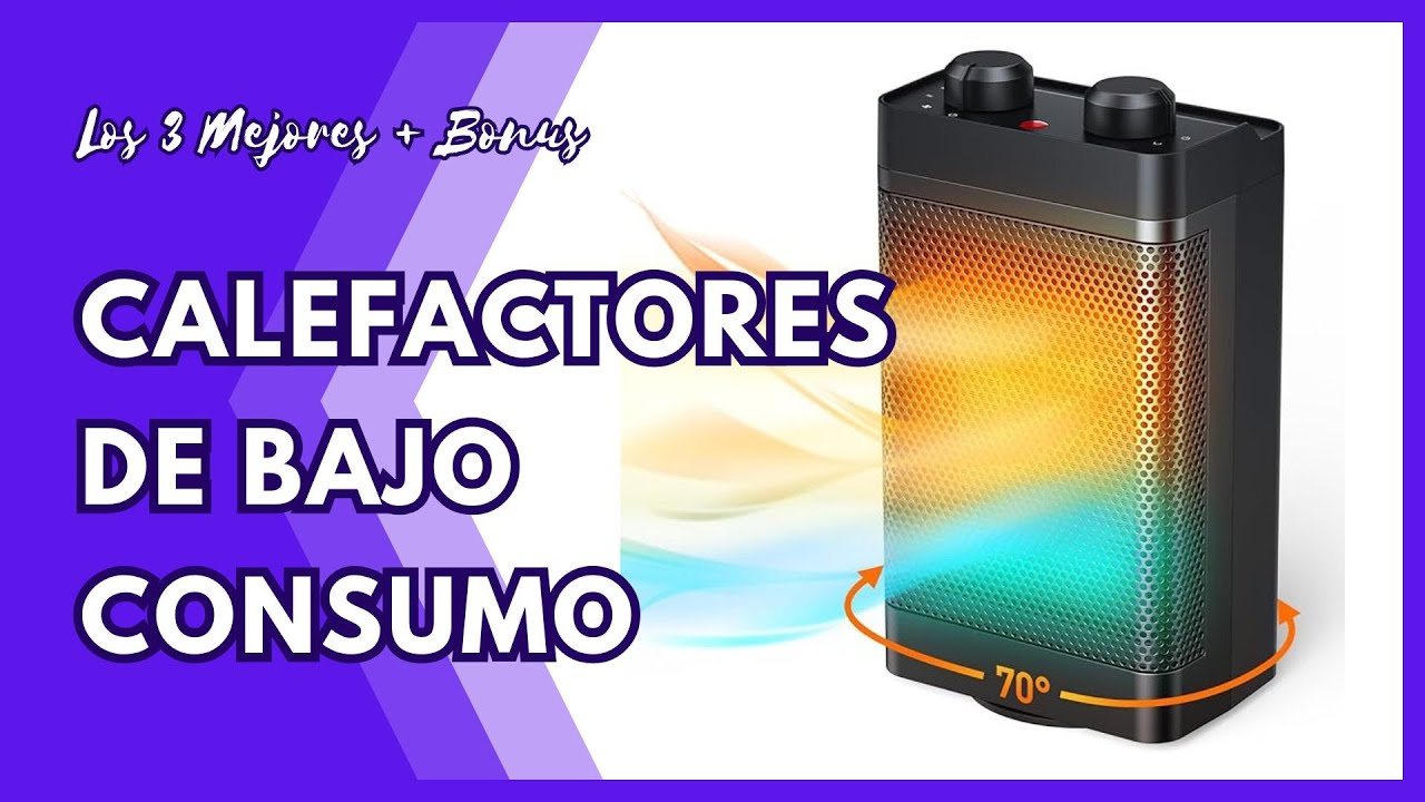 🔥😃 Los Mejores Calefactores de Bajo Consumo para mantenerte caliente ✅ Radiadores Eléctricos