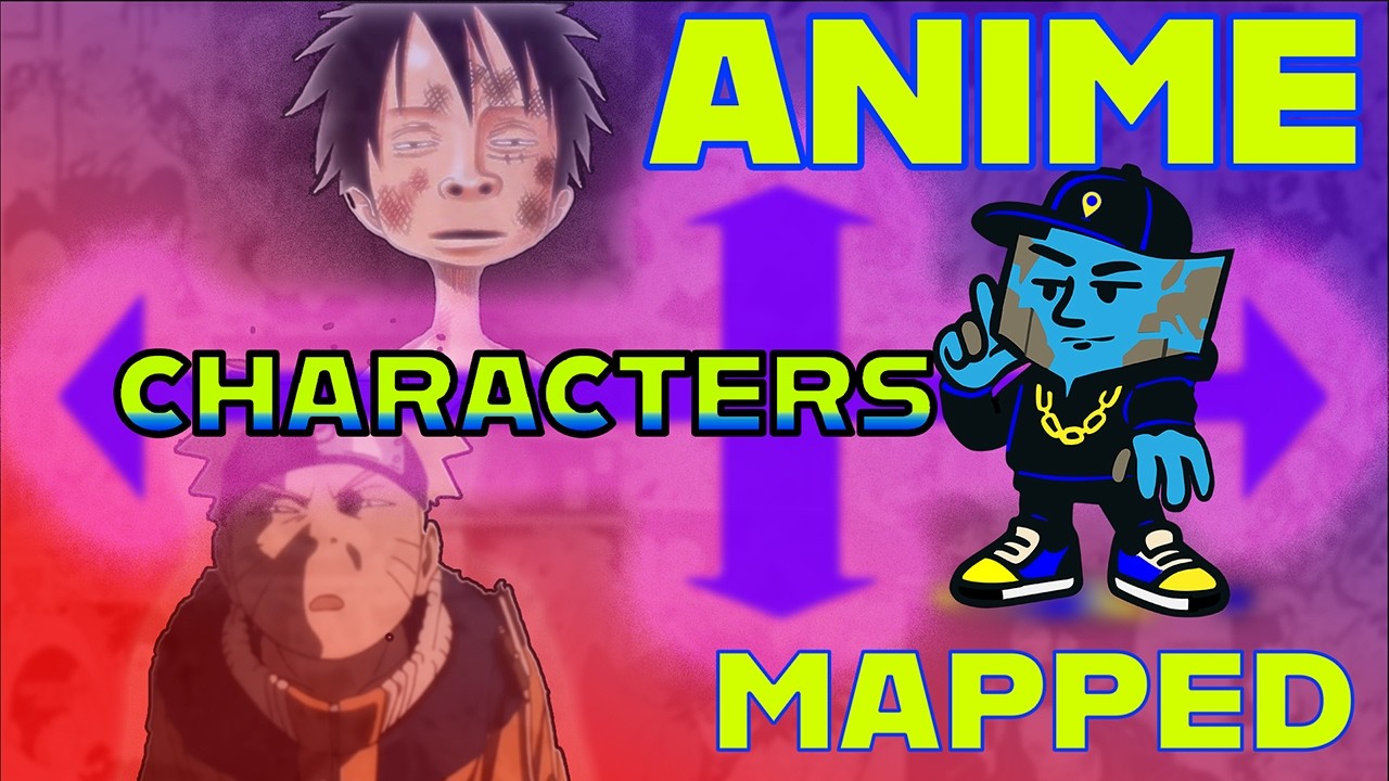 This Anime Character Map Starts Fights